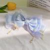 Girl Bow Hair Clips Headwear Hairpins Hair Accessories Pink Claw Hair Clip Sweetg Srtyle Kawaii Hair Accesorios Jk Clips