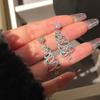Christmas Tree Earrings For Women Rhinestone Zircon Xmas Tree Drop Aesthetic Geometric Tassel Christmas New Year Earrings