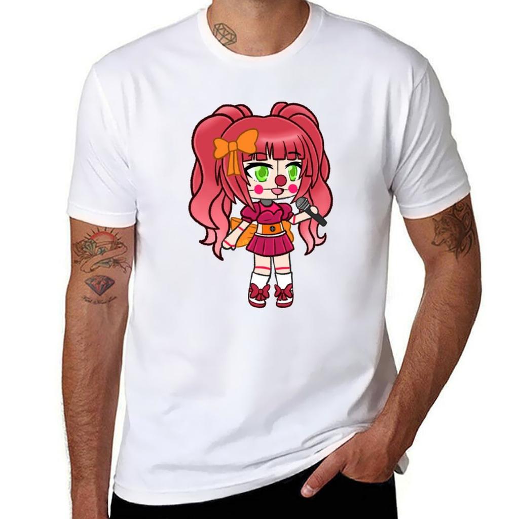 Circus Baby Gacha Tshirt Summer Holiday Casual Tee Tshirt