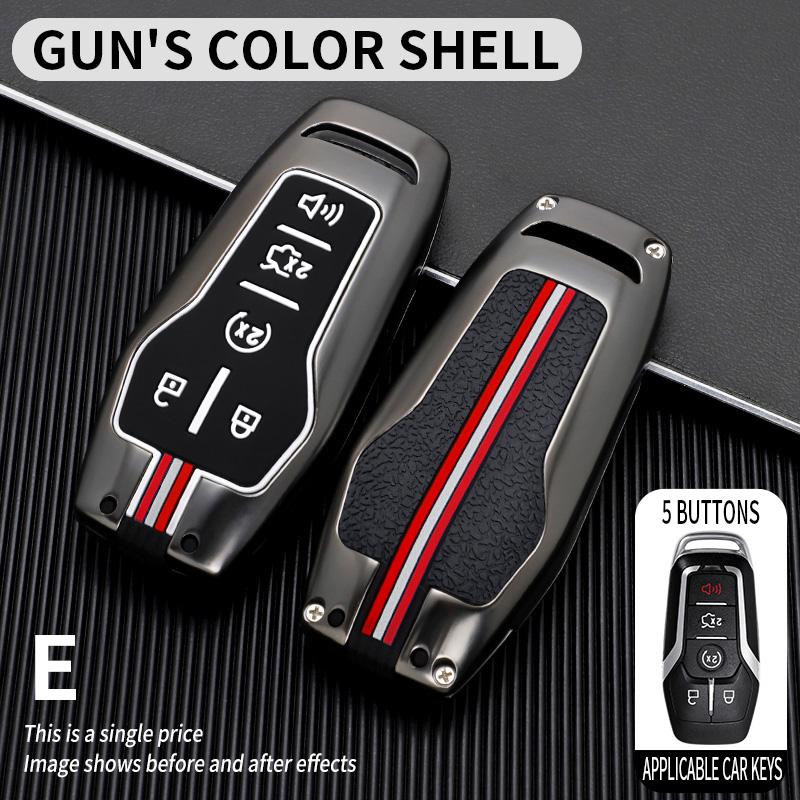 2019 Car Key Cover Case For Ford Fusion Mondeo Mustang F-150 Explorer Edge 2015 2016 2017 2018 Car Key Protection Accessor