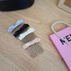 4Pcs Bow Hair Claws Combs Hairpins Set Non-slip No Scratch DIY Jewelry Making Supplies for Women Party Hair Styling