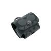 New COACH Canvas With Leather Earplug Case/Earphone Case Mini Unisex Black C1618-QBCHR