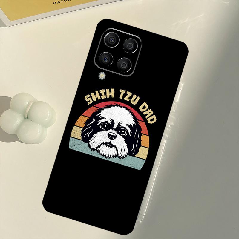 Cartoon Shih Tzu Dog For Samsung Galaxy M54 M21 M33 M53 M13 M12 M32 M52 M11 M31 M35 M55 M15 M14 M34 M06 M16 Case