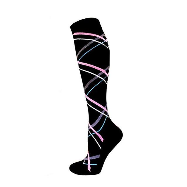 New Arrival Compression Socks Funny Fox Cat Shark Animal Prints Socks Unisex Outdoor Running Cycling Long Pressure Stockings
