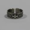 Adjustable Open Ring With Celtic Knot Design Handmade Plated Unisex Vintage Style Jewelry