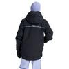 Burton Frostner Anorak Snowboard True Black Men's Jacket, 2021-22 Model, Small,