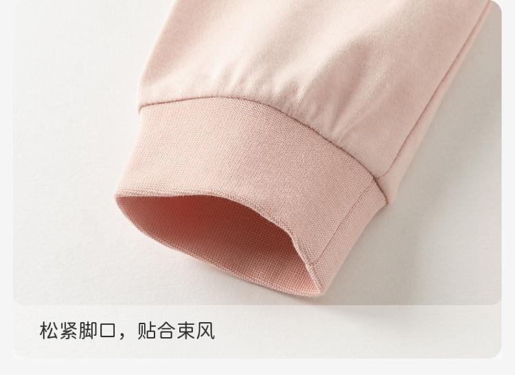 David Bella Children's Autumn Clothes, Autumn Pants, Girls' Underwear Set, Pure Cotton Boys' Antibacterial Pajamas