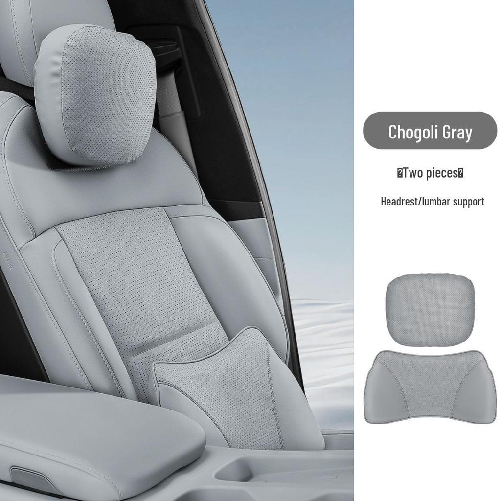 Compatible accessories for 24 NIO ES6 and EC6 models: headrests, lumbar supports, ET5T neck pillows, and more.