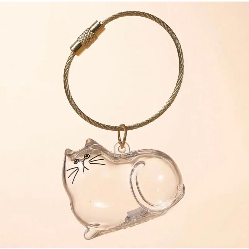 Pet Hair Keepsake Box Memorial Bottle for Cat Fur Storage Container for DIY Decoration Gift for Pet Lovers Home Display