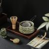 4-7pcs/set Handmade Home Easy Clean Matcha Tea Set Tool Stand Kit Bowl Whisk Scoop Gift Ceremony Traditional Japanese Accessorie