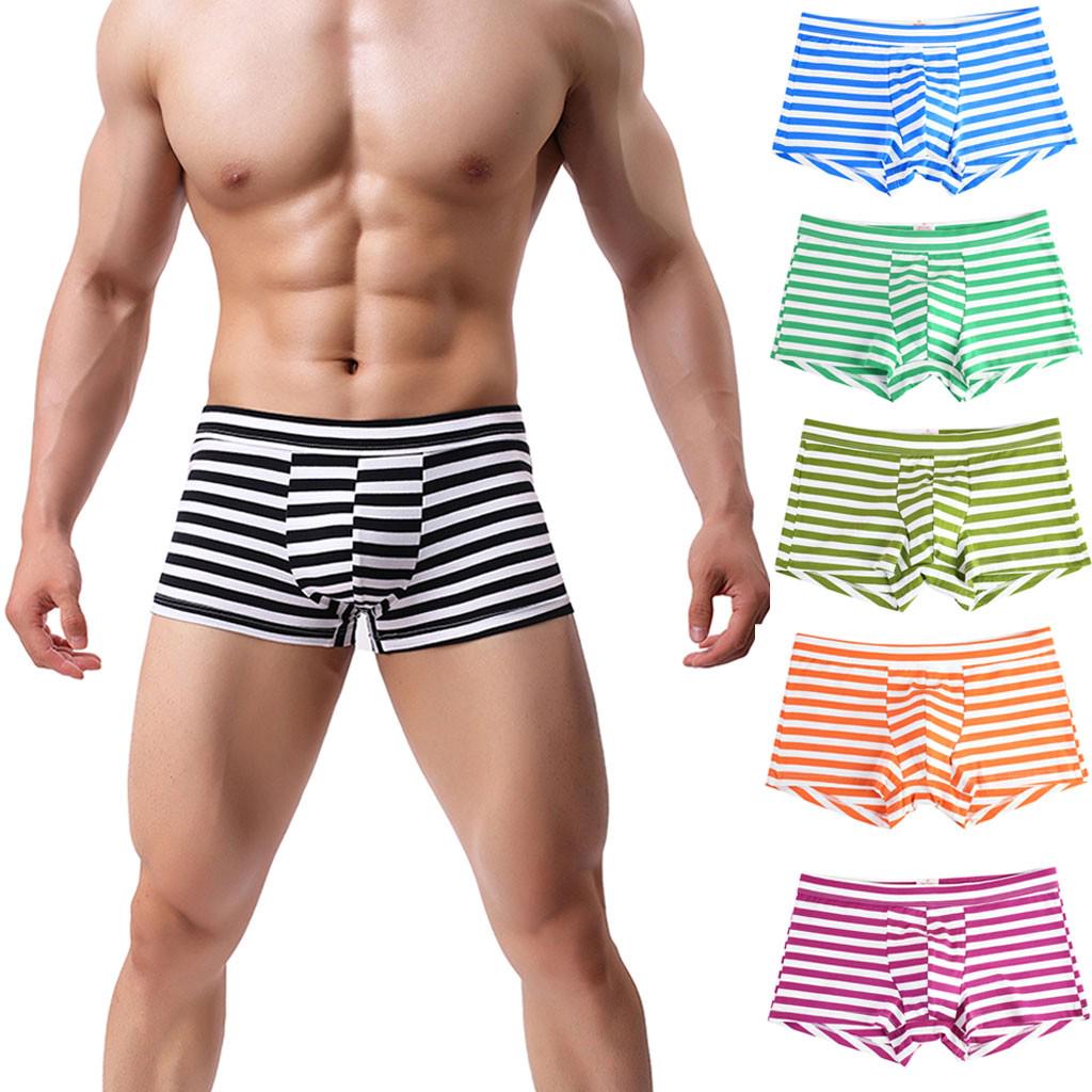 

Мужские мягкие трусы, трусы, трусики, шорты, сексуальное нижнее белье L зелёный