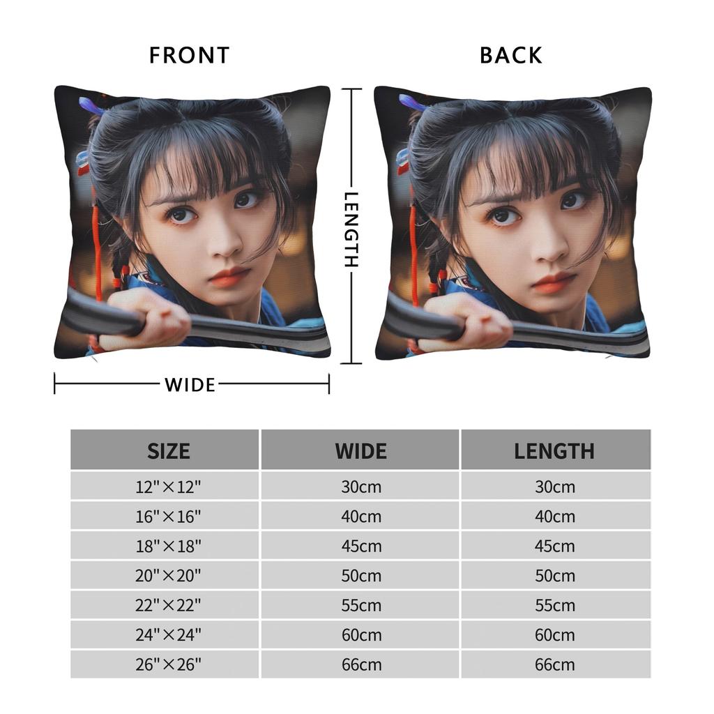 Chasing Jade Tian Xiwei Pillow Cover Funny Pillow Case For Chair Sofa Home Decor Comfy Cushion Cover Birthday Present
