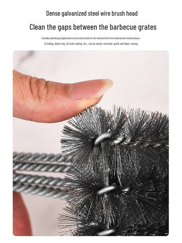 Stainless Steel Cleaning Brush for Pots, Ovens, and Grills