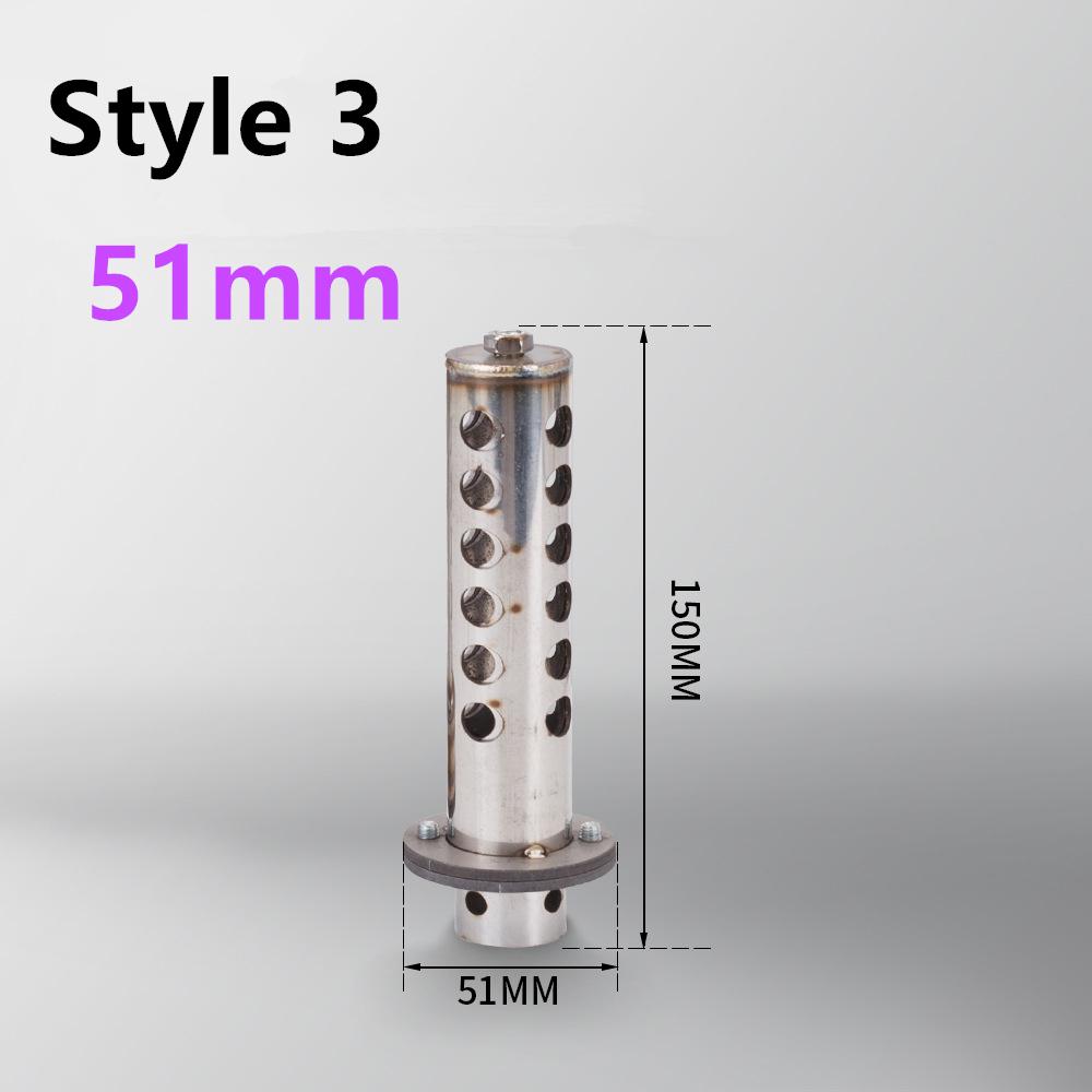 Universal Motorcycle Exhaust Modify 48MM 51MM Catalyst Noise Sound Valve Type DB Killer For Most Tail Killer Muffler