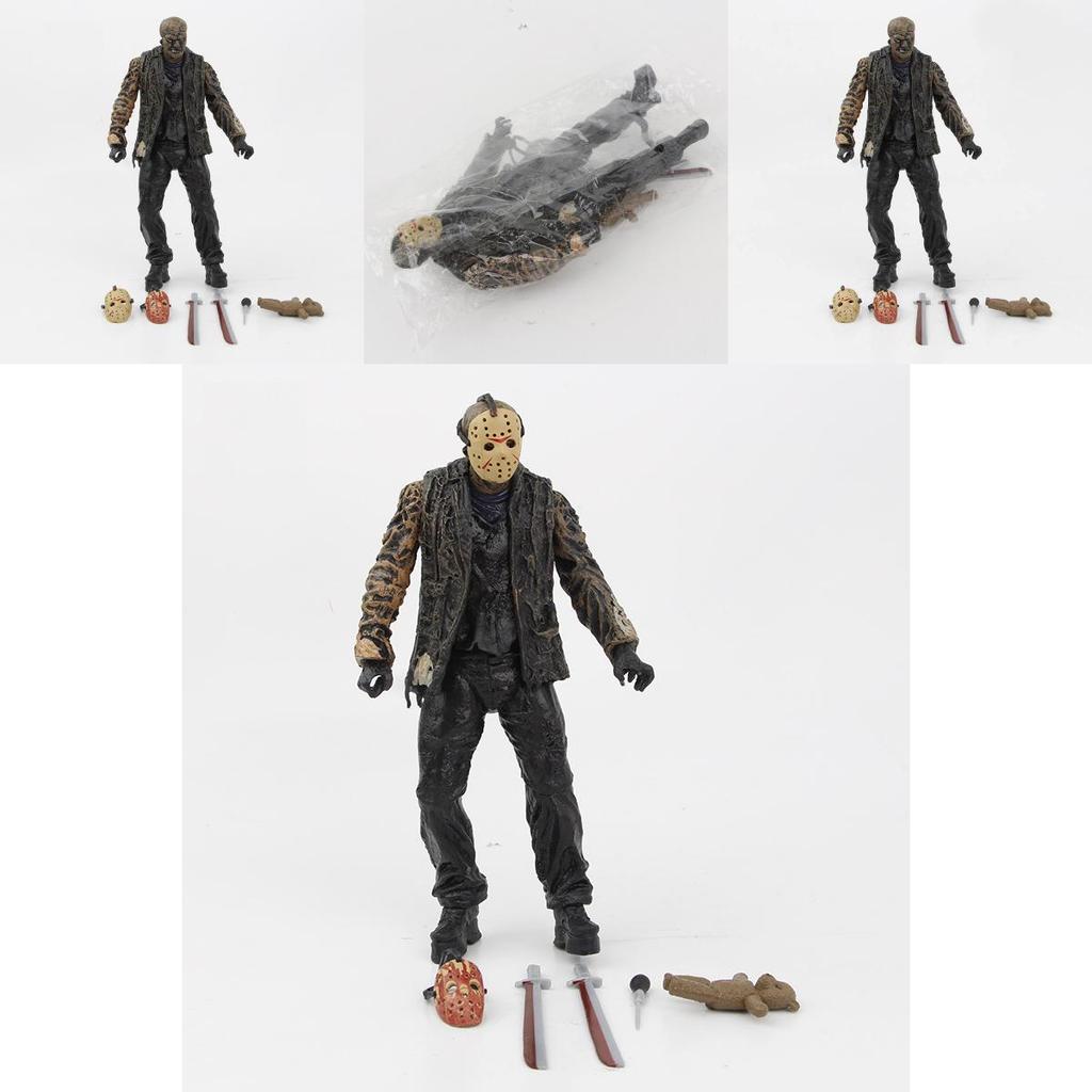 Figura d'Azione Articolata Jason Premium Venerdì Nero PVC Modello Collezionabile Iconico Giocattolo