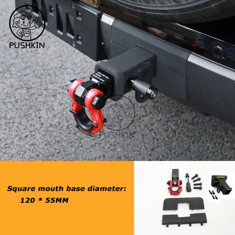 For HAVAL H9 2025 2026 Trailer Hitch Off-road Anti-collision Rear Bumper Tiger Head Hook Trailer Ball Hook Refitted Accessories