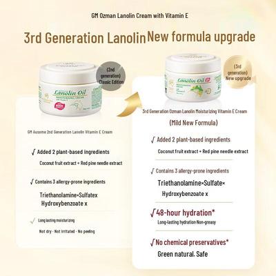 Oz Man Creme Australiano de Lanolina e Vitamina E