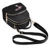 Oxford Canvas Backpack For Women With Splicing Design And Padded Straps For Business Travel