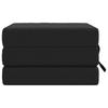 Folding Sofa Bed 75 x 63 x 45 cm Black
