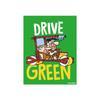 Small Planet The Flintstones Character Sticker Drive/Green