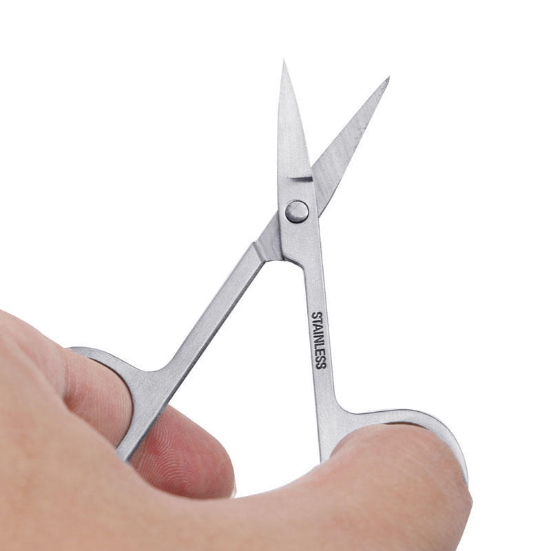 New 1Pc Cuticle Cutter Stainless Steel Dead Skin Remover Pedicure Scissors Nail Tool