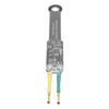 Portable Capacitor Discharge Pen Adjustable Pin Spacing AC DC LED Display Capacitor Discharging Pen for Repair