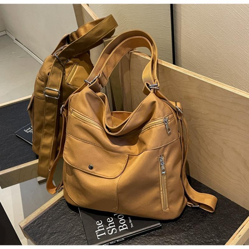 Large Capacity Tote Bag for Women 2025 New Multi-Pocket Single Shoulder Bag Simple and Versatile Commuter Bag for Women