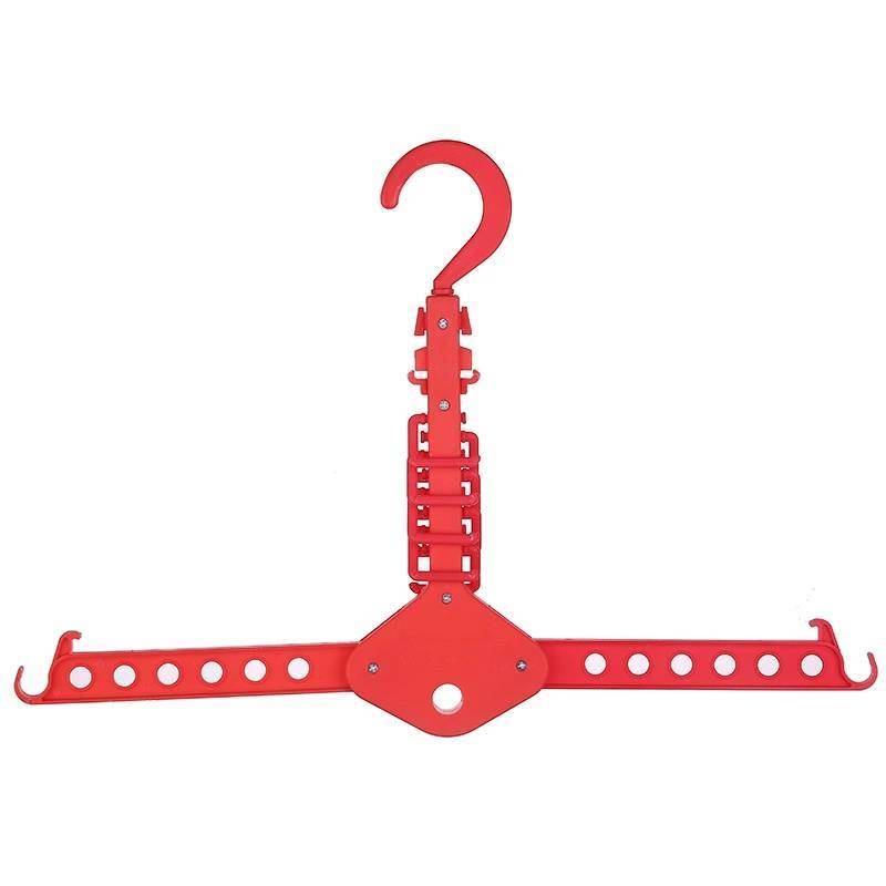 Creative Magic Color Clothes Hanger With Multifunction Design For Home Storage