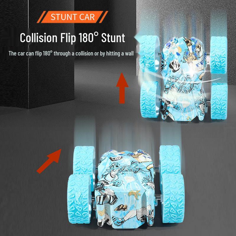 Hot-Selling Double-Sided Off-Road Stunt Car - Drop-Resistant Racing Toy for Boys