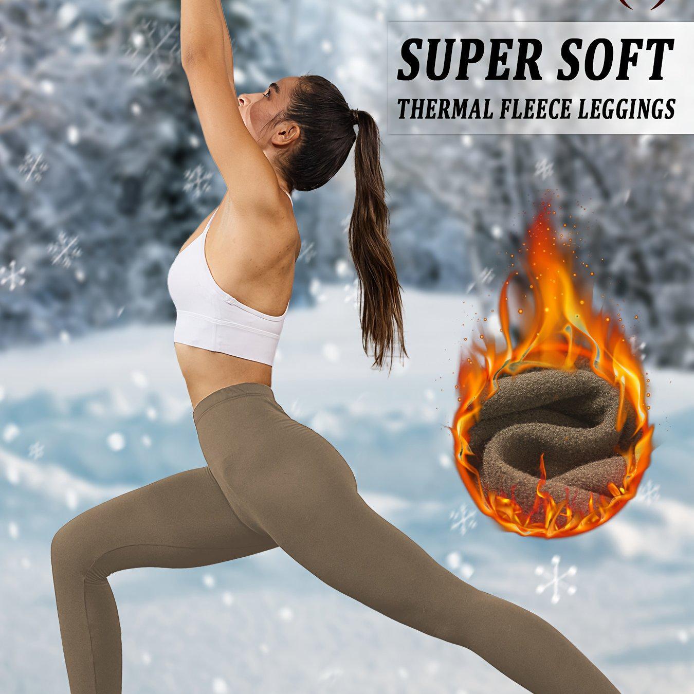 

Cozy Fleece Velvet Yoga Pants - Europe & America Edition M кофейный