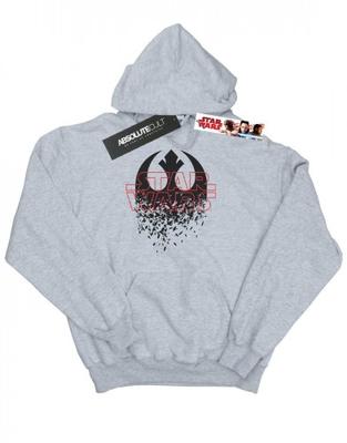 Moletom com capuz masculino The Last Jedi Shattered Emblem