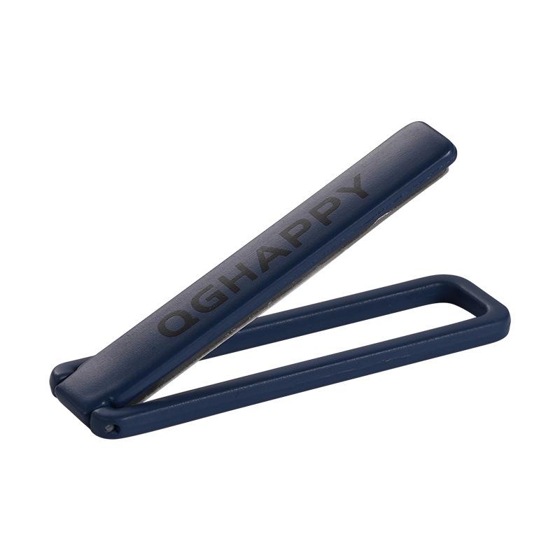 Slim One-Piece Folding Phone Stand, Adjustable Multi-Angle Mini Holder for Handheld & Desktop Use Lay Flat