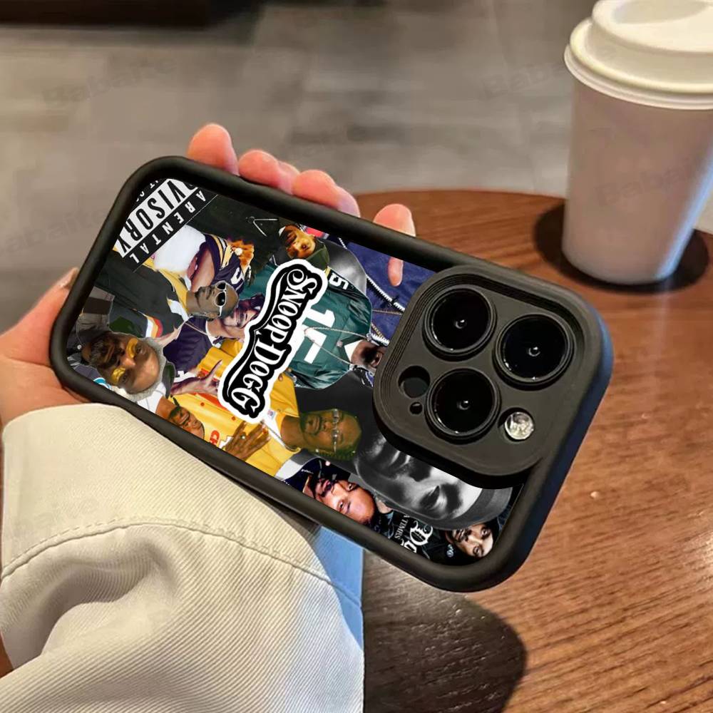 

S-Snoop Singer Dogg Phone Case For IPhone 17 16 15 14 Plus 13 12 11 Pro Max Silicone Cover iPhone 11 pro