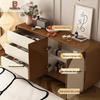 Solid Wood Five-Drawer Cabinet: Bedroom & Living Room Storage Solution