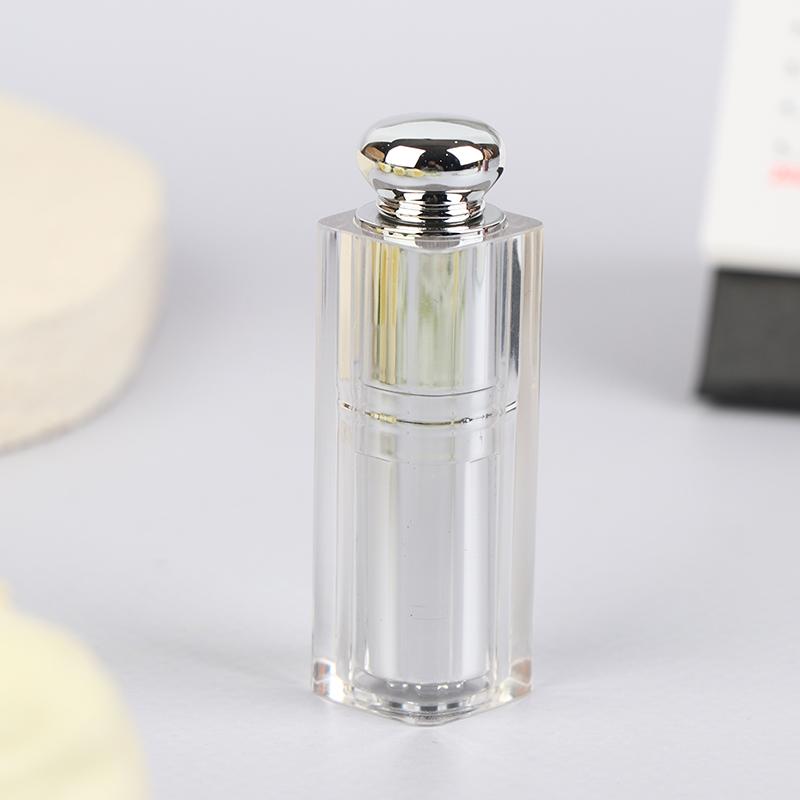 14g Refillable Lipstick Tube With Cap Plastic Lip Balm Container Empty DIY Cosmetic Ointment Containers Sample Travel Bottle