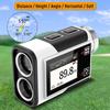 Cross-border New Laser Rangefinder Golf Telescope with Touch Screen, Angle & Speed Measurement