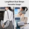 Neck Pillow Stuffable Clothing Travel Neck Pillowcase Portable Travel Neck Pillow Support Outdoor Adjustable Neck Support Pouch Tool