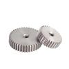1M Spur Gear 42T/43T/44T/45T/46T/47T/48T/49T/50T/51T/52T/53T/54T/55T/56T 45# Carbon Steel Thickness 10mm