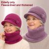 Plush Lined Hat Scarf Set Curved Brim Women’s Knit Cap New Winter Hat Set  Winter Wear