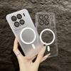 Magnetic All-inclusive Lens Film Protective Case, Suitable for Xiaomi Mi 15Pro Mobile Phone Case, Xiaomi Mi 14ultra Protective Case.