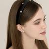 LILYKORI Black Mini Ribbon Hair Band