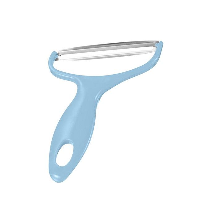 Kohlschredder Edelstahl Gemüseschäler Cutter Weithals Obstsalat Kartoffelreiben Messer Kochen Küchenhelfer