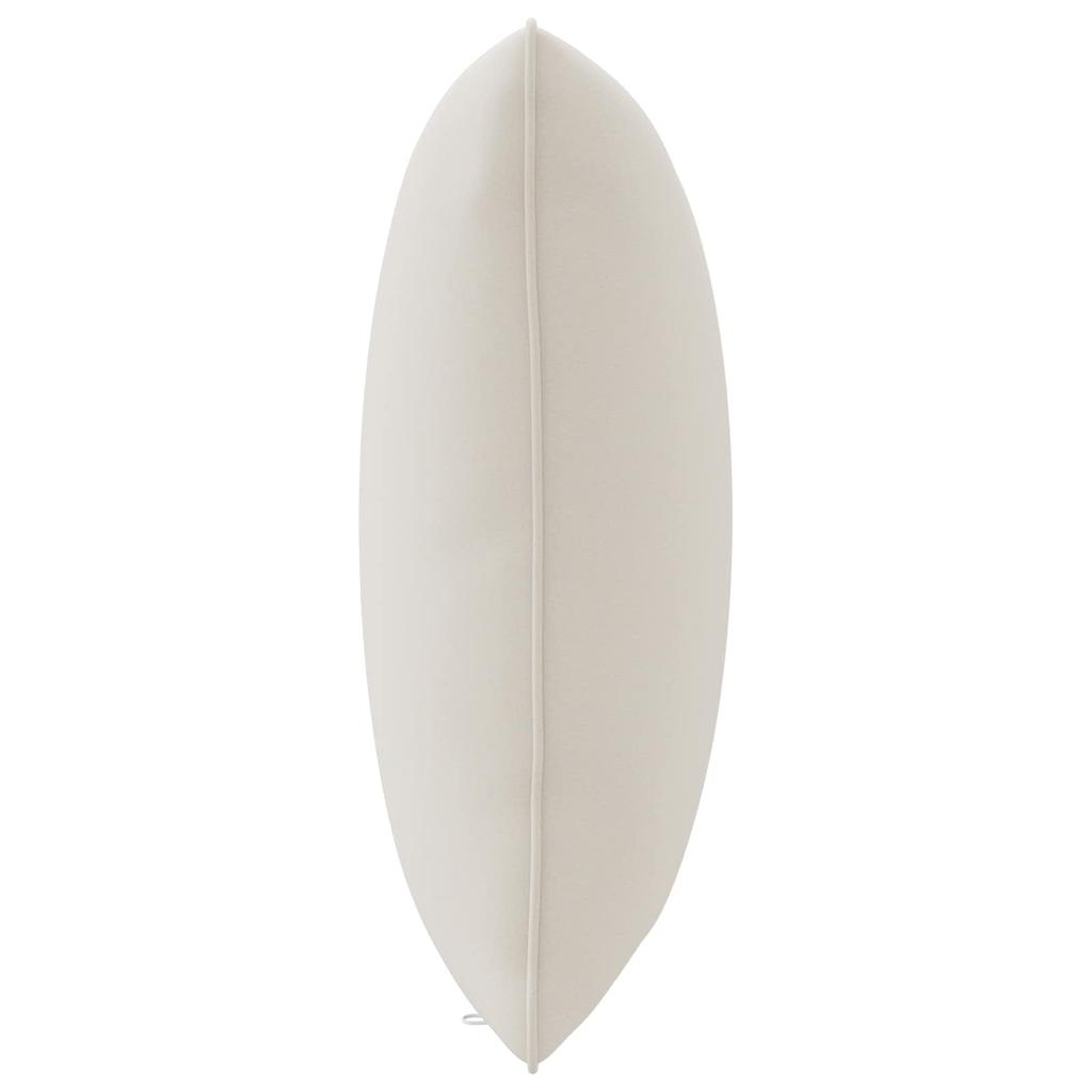 1 piece Back Cushion PUTTEN 100percent Polyester White