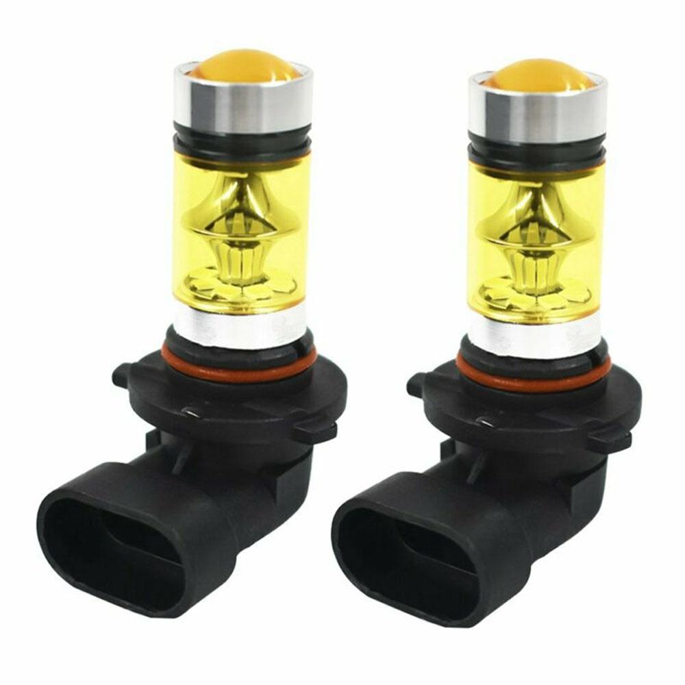 Shockproof LED Light Lamp Bulbs Replacement Parts Auto 1 Pair 9006/HB4