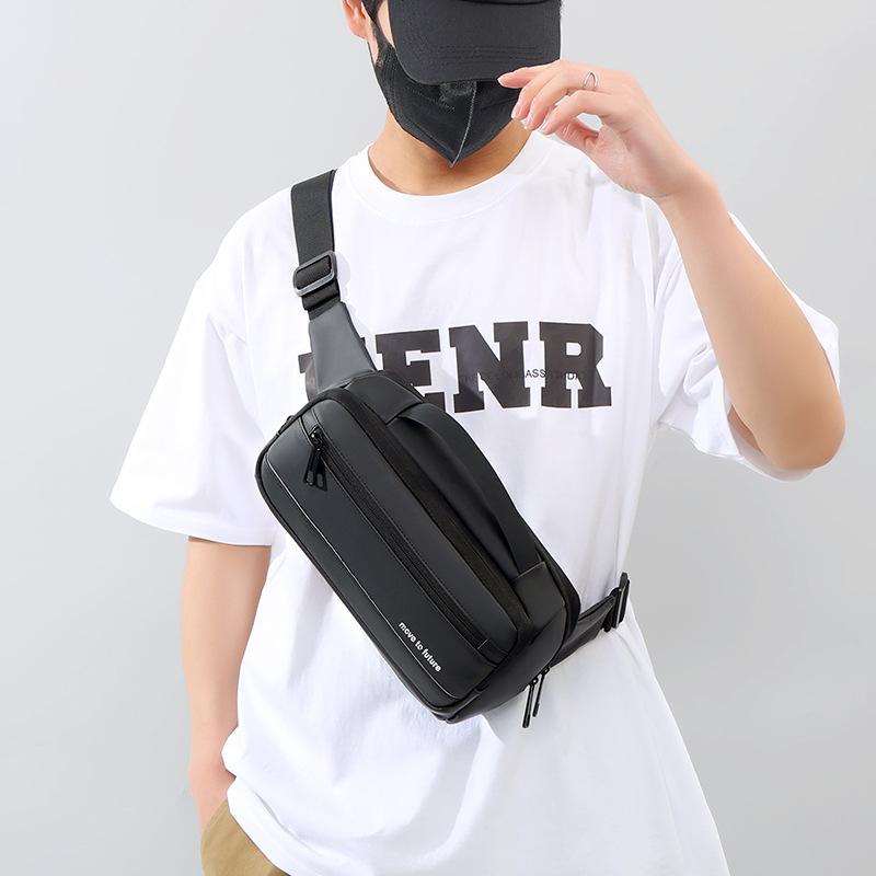 Sacoche Sport Extérieur Sac à Bandoulière Sac de Poitrine pour Téléphone Portable