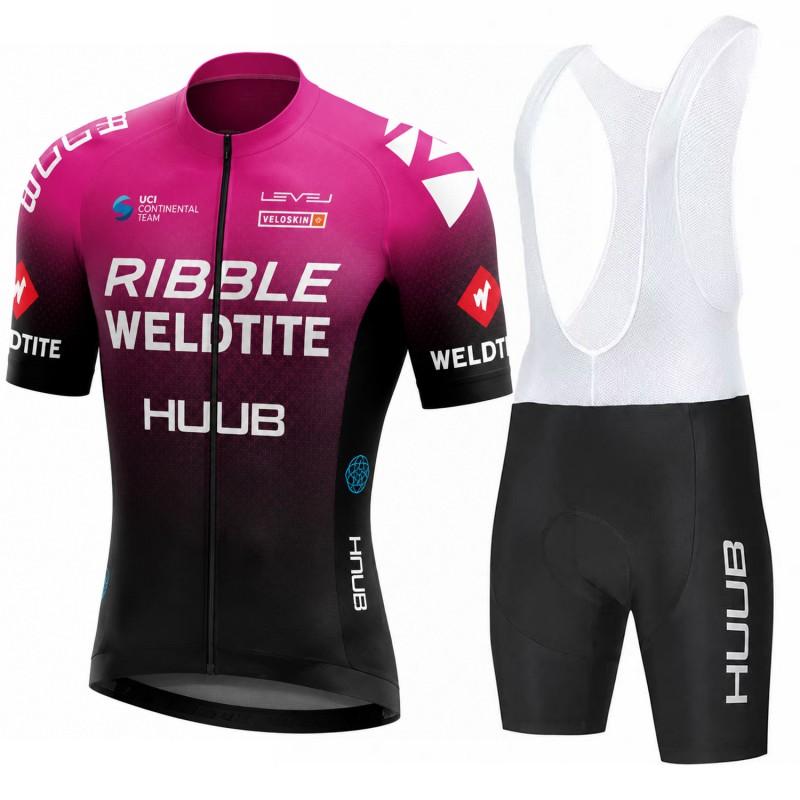 HUUB Team Cycling Jersey Short Sleeve Quick Dry Breathable Bike Shirt Road Mountain Biking Use
