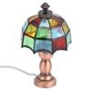 1:12 Dollhouse Desk Lamp Miniature Table Lamp with Umbrella Shaped Lampshade