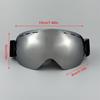 LIGHTWEIGHT Professional Ski Goggles Men UV400 Adult Anti-fog Snowboard Skiing Glasses Women Ultra-light Winter Snow Eyewear