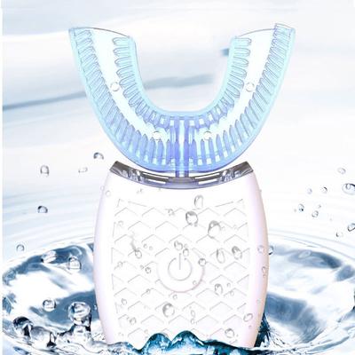 U-Type Toothbrush 360 Degrees Intelligent Silicon Head Sonic Electric Toothbrush Automatic USB Charge Waterproof Toothbrush