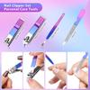 Manicure Set Nail Clippers Pedicure Kit Men Women Grooming kit Manicure Professional Nail Care Tools Gift with Luxurious Travel